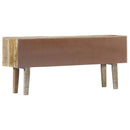 vidaXL tömör mangófa tálalószekrény 140 x 30 x 60 cm