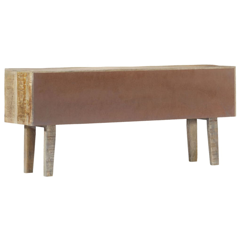 vidaXL tömör mangófa tálalószekrény 140 x 30 x 60 cm