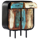 vidaXL tömör újrahasznosított fa tálalószekrény 60 x 30 x 75 cm