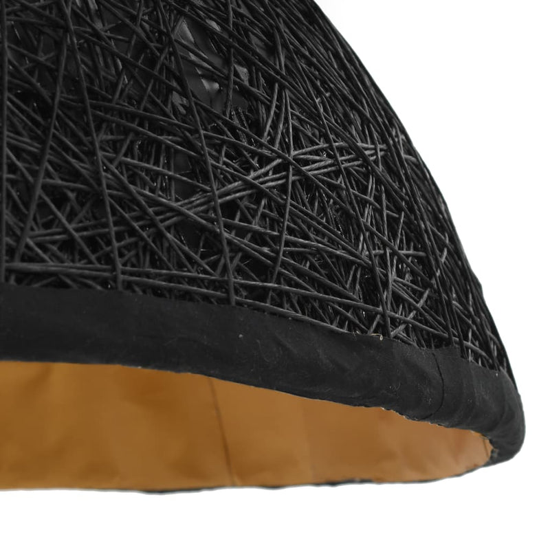 vidaXL fekete-arany függőlámpa Ø70 cm E27