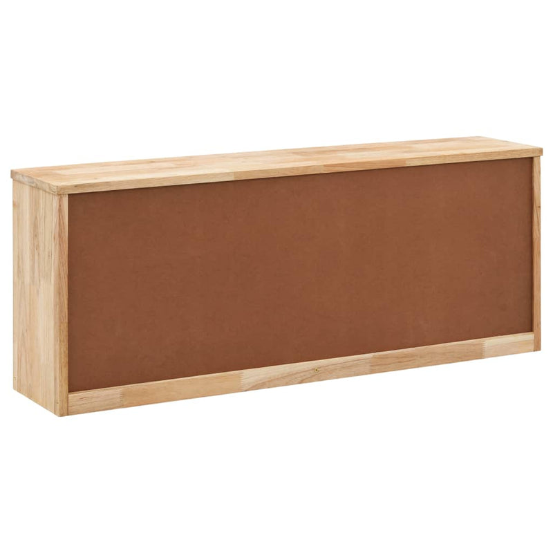 vidaXL tömör diófa cipőtároló pad 94 x 20 x 38 cm