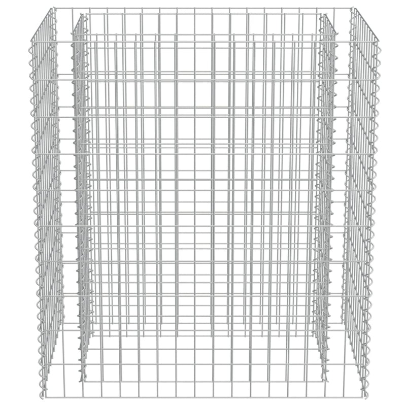 vidaXL horganyzott acél gabion magaságyás 90 x 50 x 100 cm