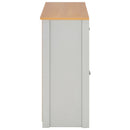 vidaXL szürke komód 112 x 35 x 81 cm