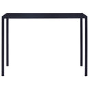 vidaXL 5 darabos bordó étkezőszett