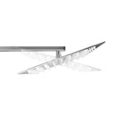 vidaXL rozsdamentes acél dupla fejű zuhanyszett termosztáttal