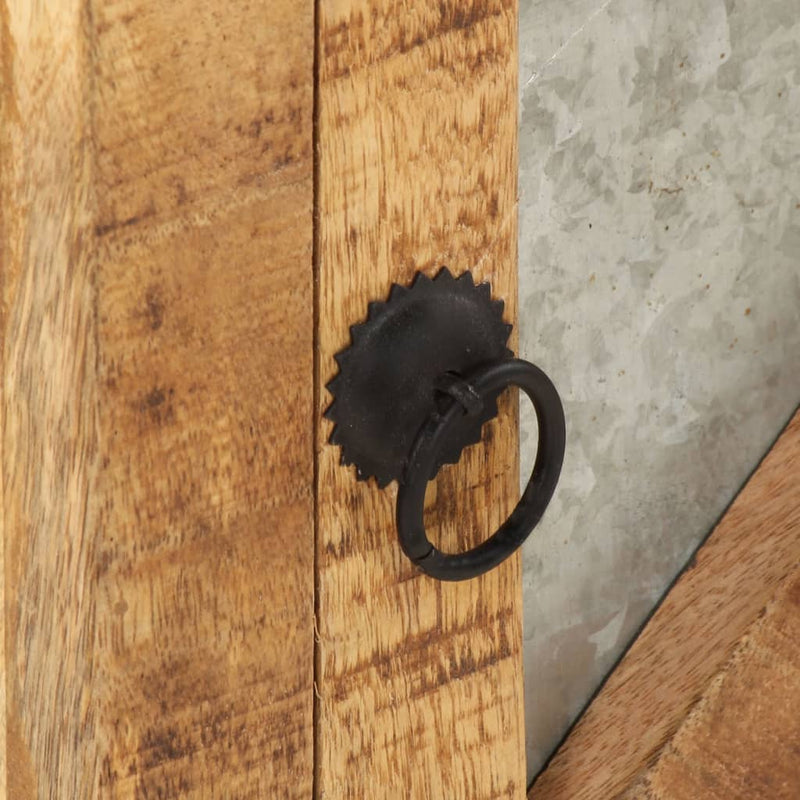 vidaXL tömör mangófa éjjeliszekrény 40 x 30 x 50 cm