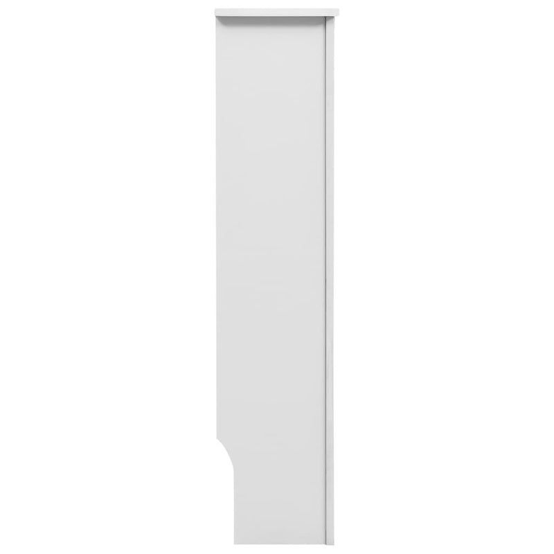 vidaXL fehér MDF radiátorburkolat 112 x 19 x 81,5 cm
