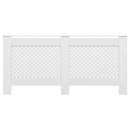 vidaXL fehér MDF radiátorburkolat 172 x 19 x 81,5 cm