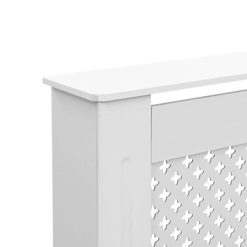 vidaXL fehér MDF radiátorburkolat 172 x 19 x 81,5 cm