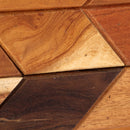 vidaXL tömör újrahasznosított fa éjjeliszekrény 40 x 30 x 50 cm