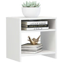 vidaXL magasfényű fehér szerelt fa éjjeliszekrény 40 x 30 x 40 cm