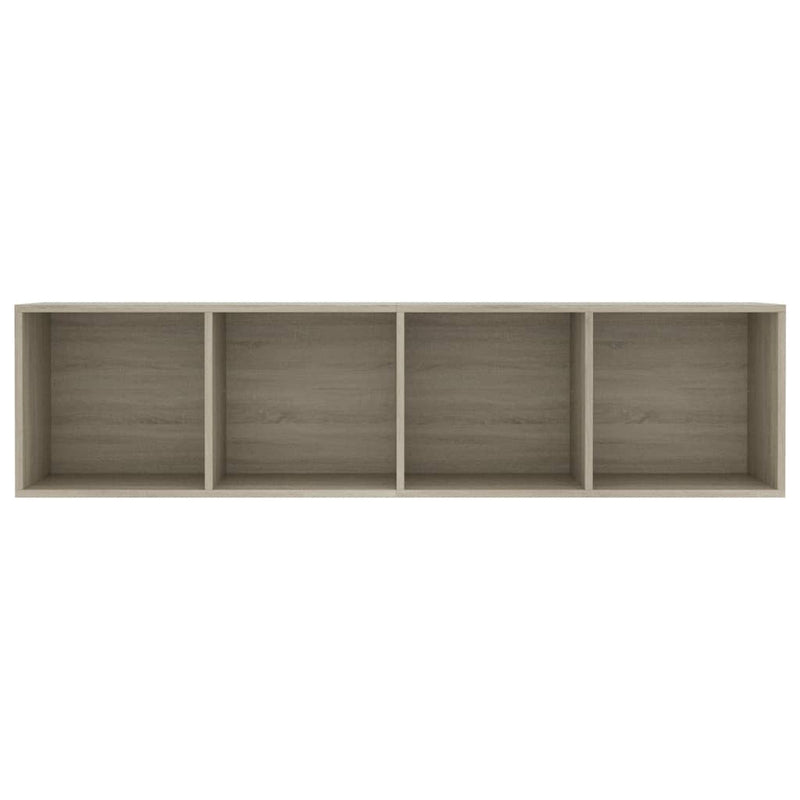 vidaXL sonoma tölgy színű könyv-/TV-szekrény 143 x 30 x 36 cm