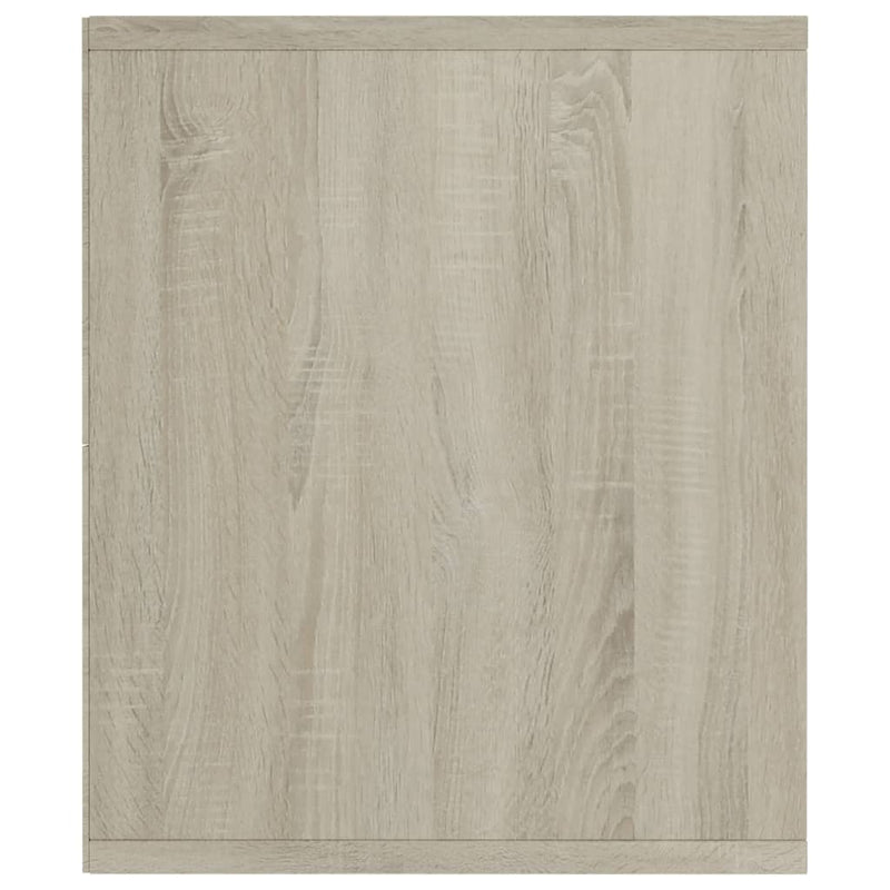 vidaXL sonoma tölgy színű könyv-/TV-szekrény 143 x 30 x 36 cm