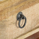 vidaXL tömör, nyers mangófa éjjeliszekrény 40 x 30 x 52 cm