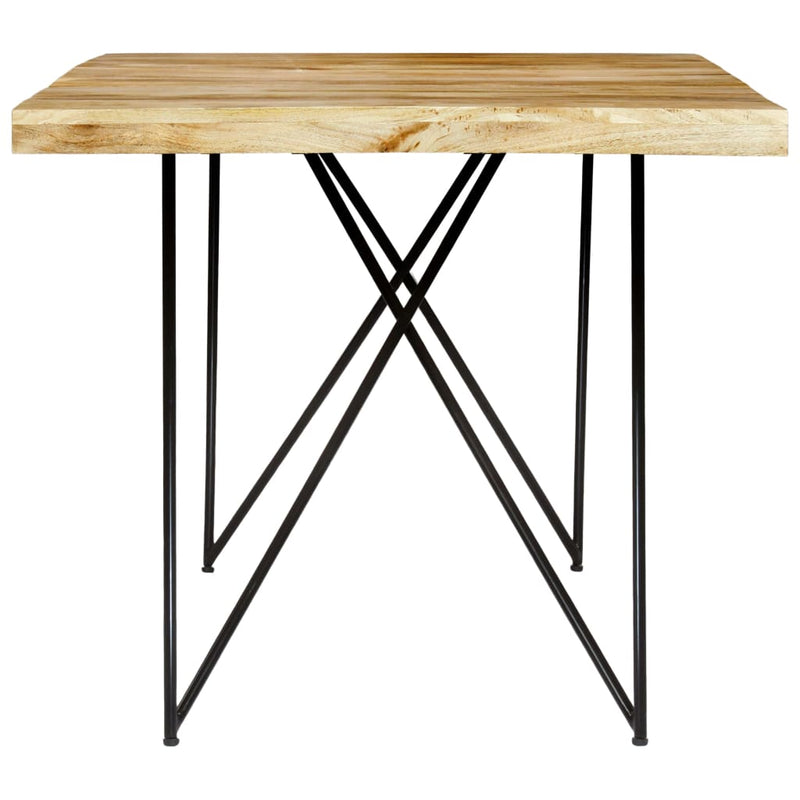 vidaXL tömör mangófa étkezőasztal 180 x 90 x 76 cm