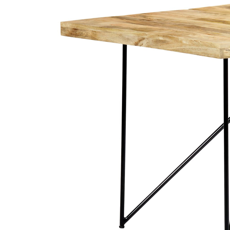 vidaXL tömör mangófa étkezőasztal 180 x 90 x 76 cm