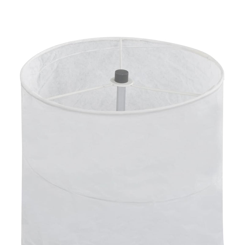 vidaXL fehér állólámpa állvánnyal 121 cm E27