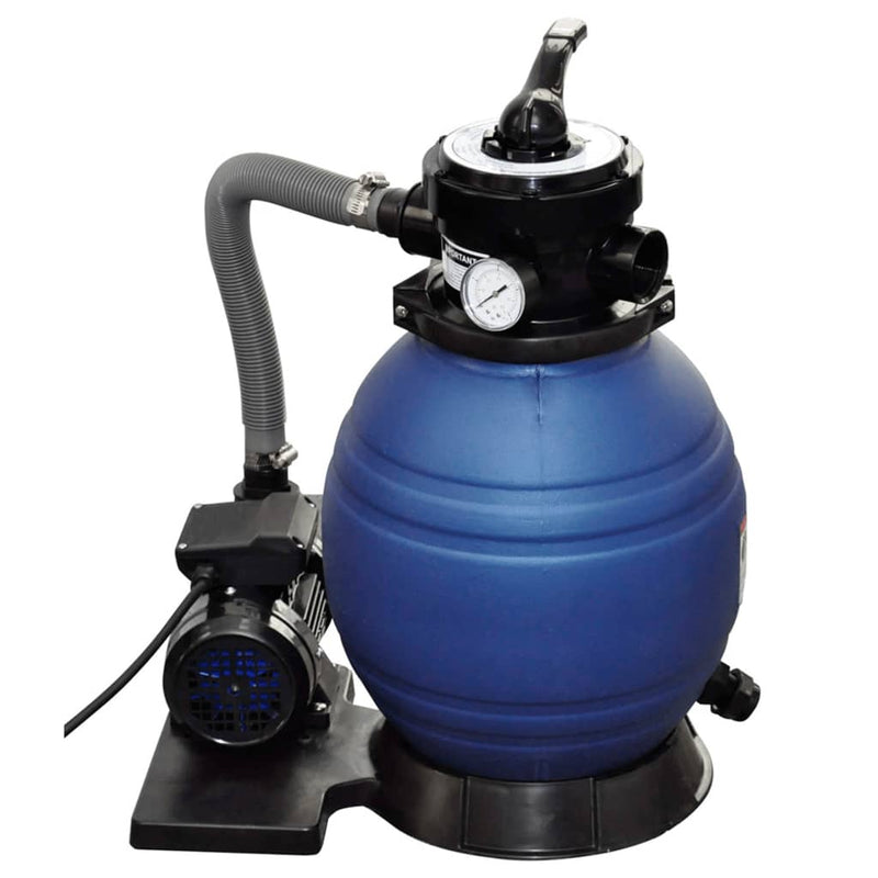 vidaXL 2 db homokszűrő szivattyú 400 W 11000 l/óra
