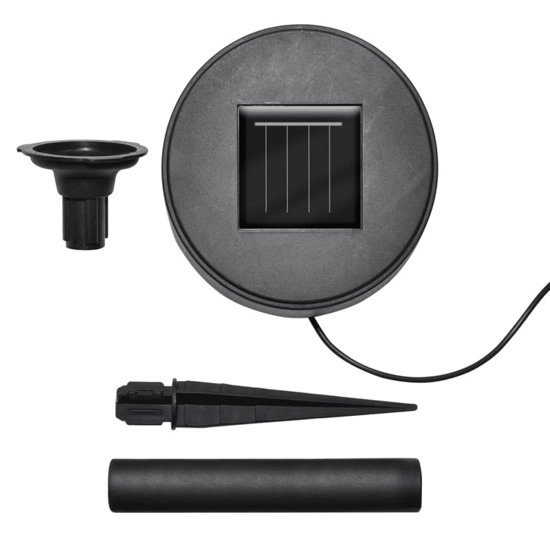 vidaXL 6 db LED kerti gömblámpa cövekkel és napelemmel