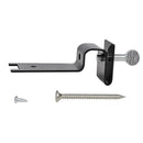 vidaXL 12 darab fekete kültéri napelemes LED kerítéslámpa