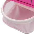 vidaXL rózsaszín és szürke babaetetőszék