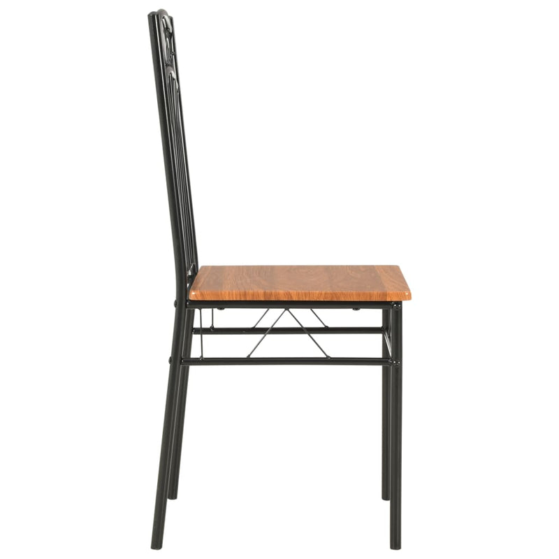 vidaXL 6 db barna MDF étkezőszék