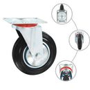 vidaXL 16 darab önbeálló görgő 160 mm