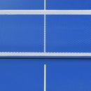 vidaXL 1,5 méteres kék pingpongasztal hálóval 152 x 76 x 66 cm