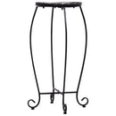 vidaXL 3 db fekete és fehér kerámia mozaik asztal