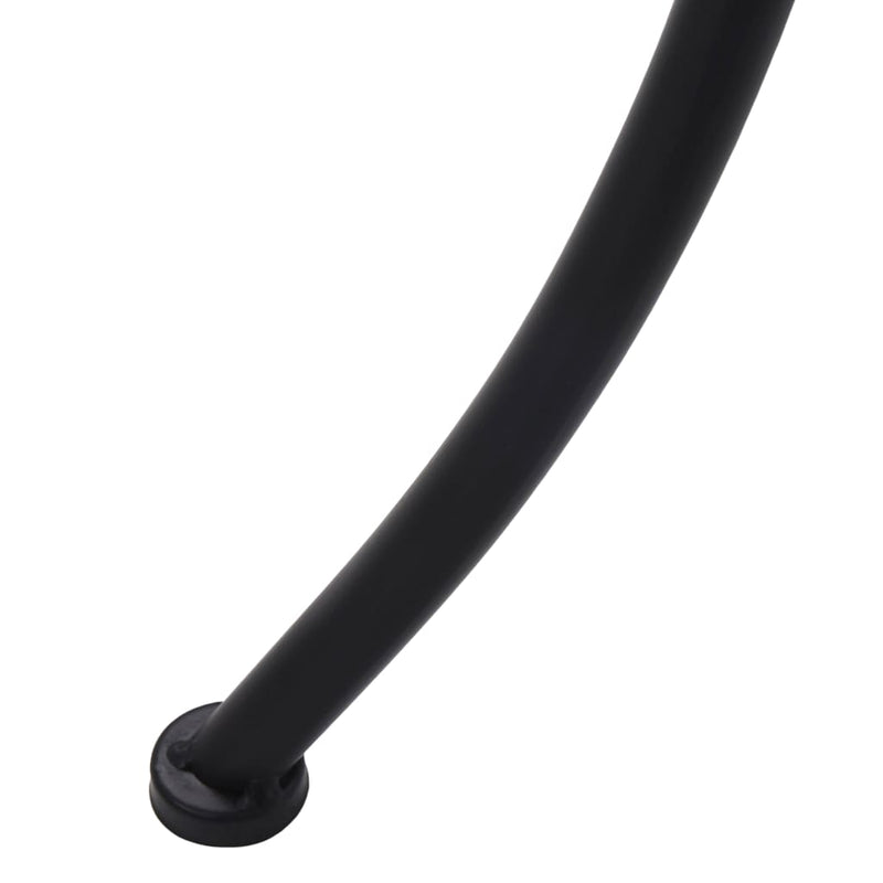 vidaXL terrakotta és fehér kerámia mozaikos bisztróasztal 60 cm