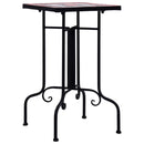 vidaXL terrakotta és fehér kerámia mozaik kisasztal