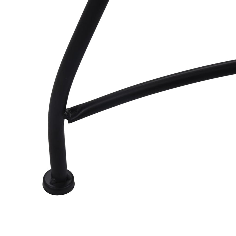 vidaXL barna kerámia mozaikos bisztróasztal 60 cm