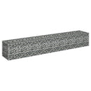 vidaXL horganyzott acél gabion magaságyás 180 x 30 x 30 cm