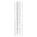 vidaXL H alakú acéldrót virágtartó gabion 260 x 40 x 180 cm