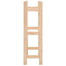 vidaXL fenyőfa bortartó állvány 30 palackhoz