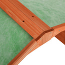 vidaXL tömör fenyőfa robotfűnyíró-tároló 72 x 87 x 50 cm