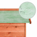 vidaXL tömör fenyőfa robotfűnyíró-tároló 72 x 87 x 50 cm