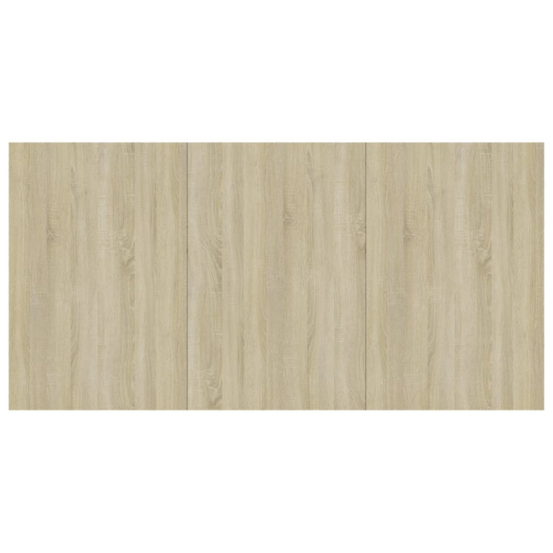 vidaXL sonoma tölgy színű szerelt fa étkezőasztal 180 x 90 x 76 cm