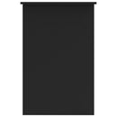 vidaXL fekete szerelt fa íróasztal 100 x 50 x 76 cm