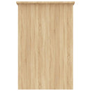 vidaXL sonoma tölgy színű szerelt fa íróasztal 100 x 50 x 76 cm