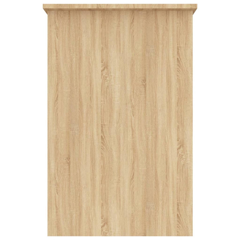 vidaXL sonoma tölgy színű szerelt fa íróasztal 100 x 50 x 76 cm