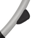 vidaXL topszínű geometrikus formájú kültéri acél napozóágy