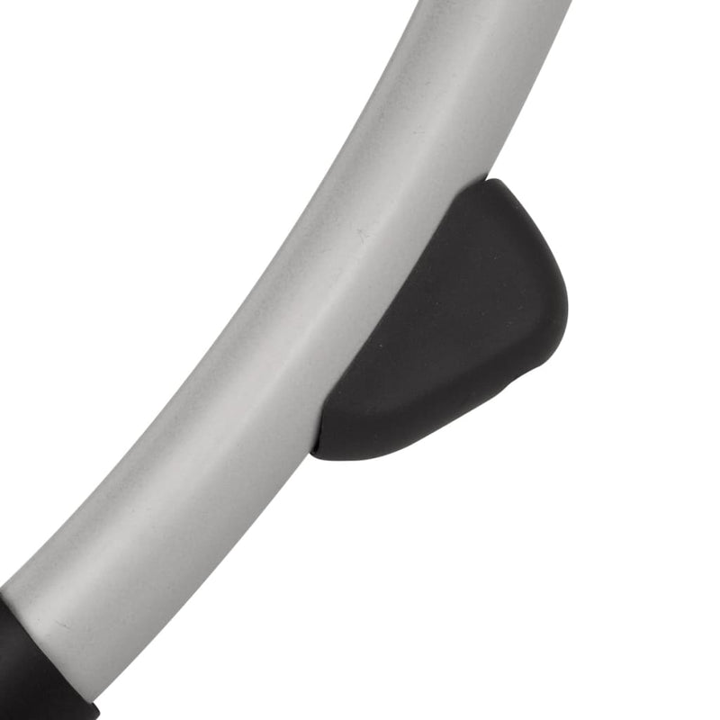 vidaXL topszínű geometrikus formájú kültéri acél napozóágy