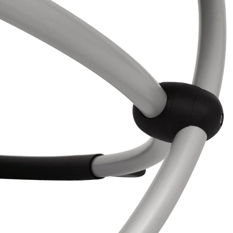 vidaXL zöld geometrikus formájú kültéri acél napozóágy