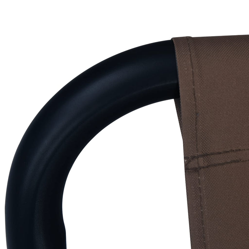 vidaXL barna acél kerti ágy 200 x 90 cm