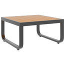 vidaXL szürke 5 részes alumínium és WPC kerti sarokgarnitúra párnákkal