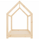 vidaXL tömör fenyőfa gyerekágy-keret 80 x 160 cm