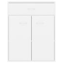 vidaXL fehér szerelt fa tálalószekrény 60 x 30 x 75 cm