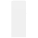 vidaXL fehér szerelt fa tálalószekrény 60 x 30 x 75 cm