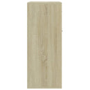 vidaXL sonoma tölgy színű szerelt fa tálalószekrény 60 x 30 x 75 cm